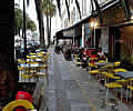 Ajaccio streets restaurant  - Corsica