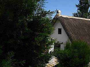 Traditional Albufera houses Spain