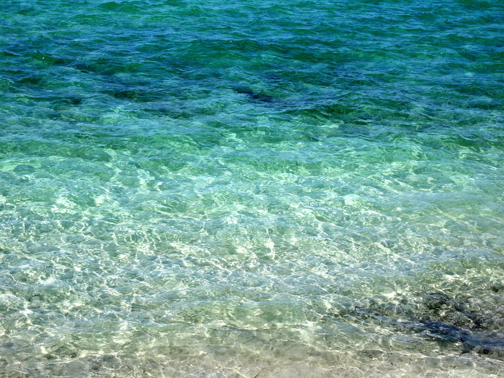 Alghero blue sea of  Sardinia