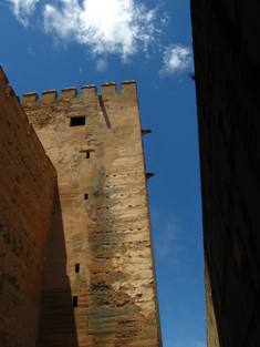 Details of Alcazaba fortress