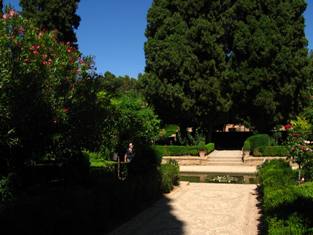 Gardens and parks in Alhambra