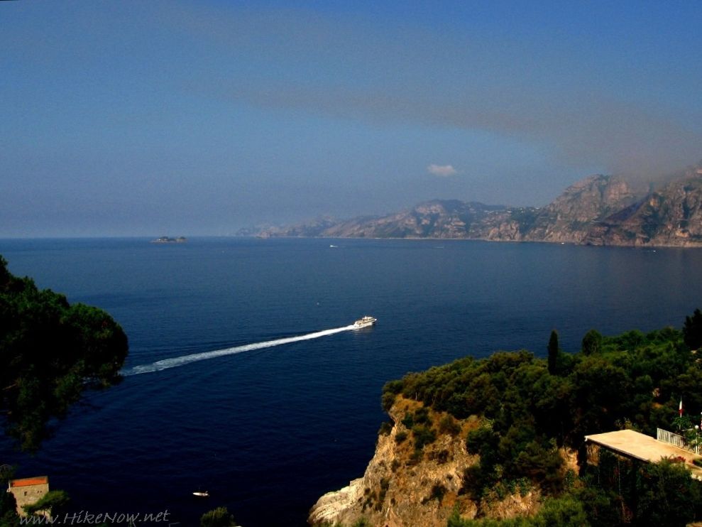 Amalfi Coast lies in a Mediterranean climate, featuring warm summers and mild winters - Italy, Europe 