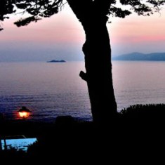 Amalfi coast by night