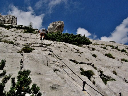 Climb ferrata Mt Velika Baba - Jezersko