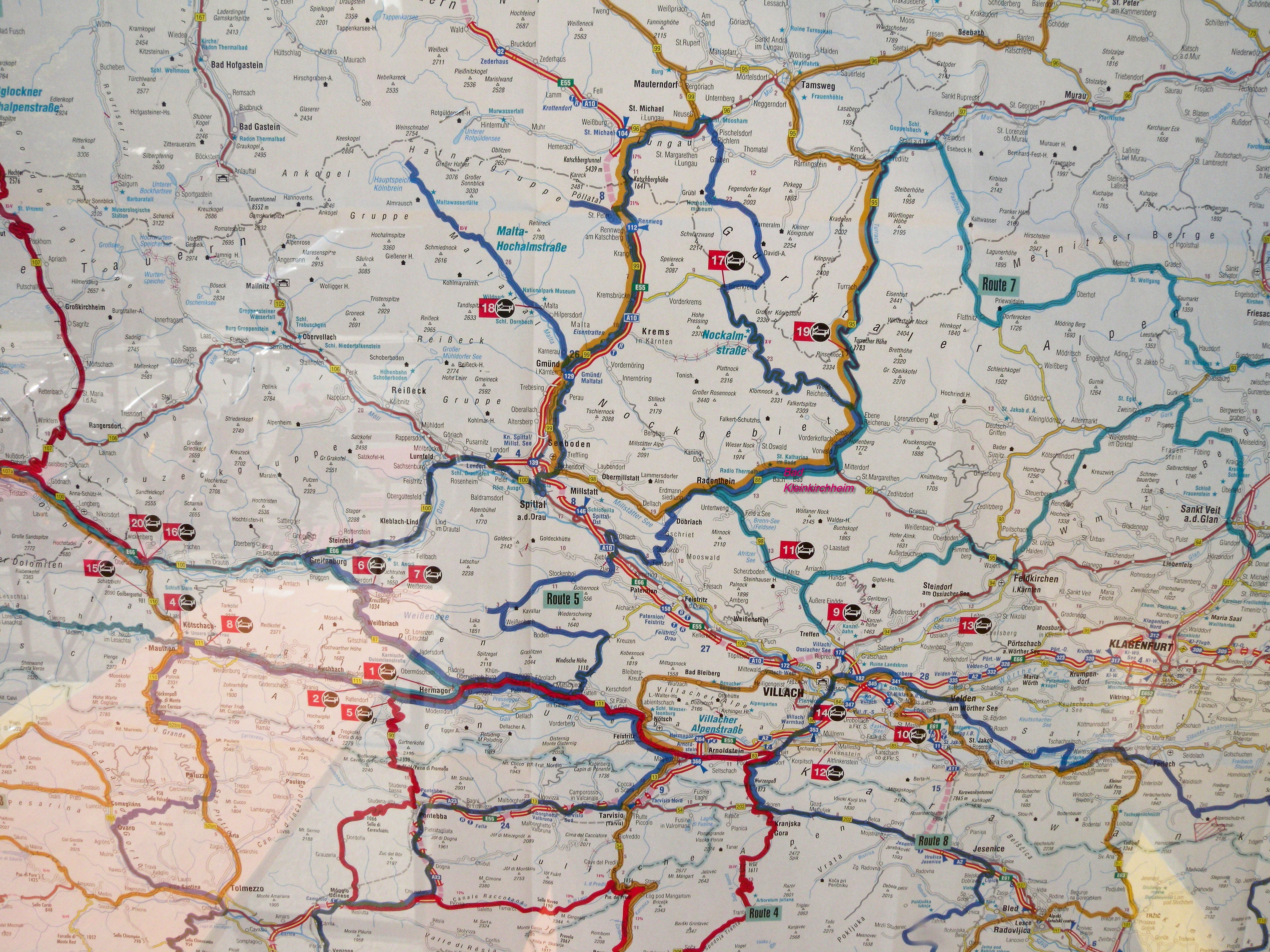 Where is Bad Kleinkirchheim on map - Austria 