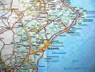 Where is Benidorm on map