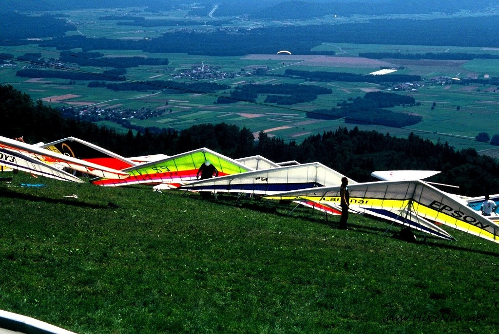 The Lesce-Bled sports airport lies 4 km from Lake Bled Slovenia