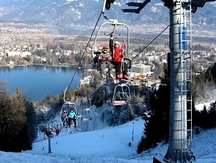 Lake Bled ski Straza - Slovenia
