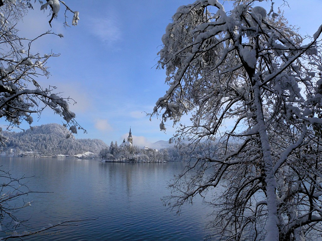 The island offers a unique view of Lake Bled also in winter, but the goal is to visit the little chapel to ring the Bell of Wishes