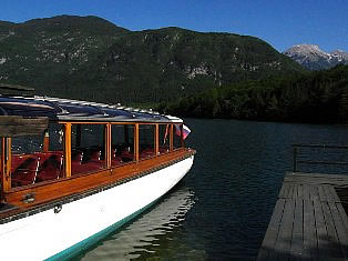 Touristic boat - Lake Bohinj