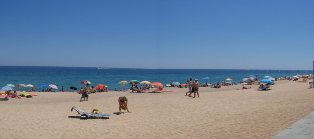 Tossa del Mar beaches - costa brava Spain