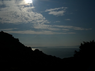 Capo d Orso view to Corsica - Sardinia