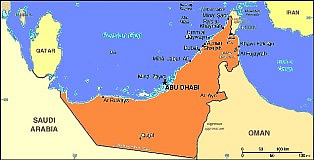 Map of UAE Where is UAE