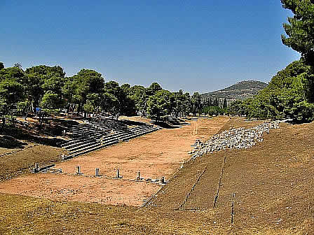 Ancient Epidavros stadium - Greece
