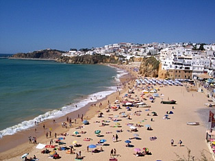 Albufeira beach - Algarve Portugal