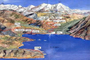 Map Of Delphi Greece