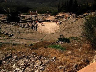 Ancient theatre Delphi