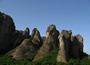 Granite cliffs of Meteora Greece