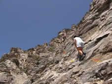 Mount Olympus - climb to last part of trail -Greece