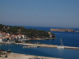 Pylos port and marina - Greece 