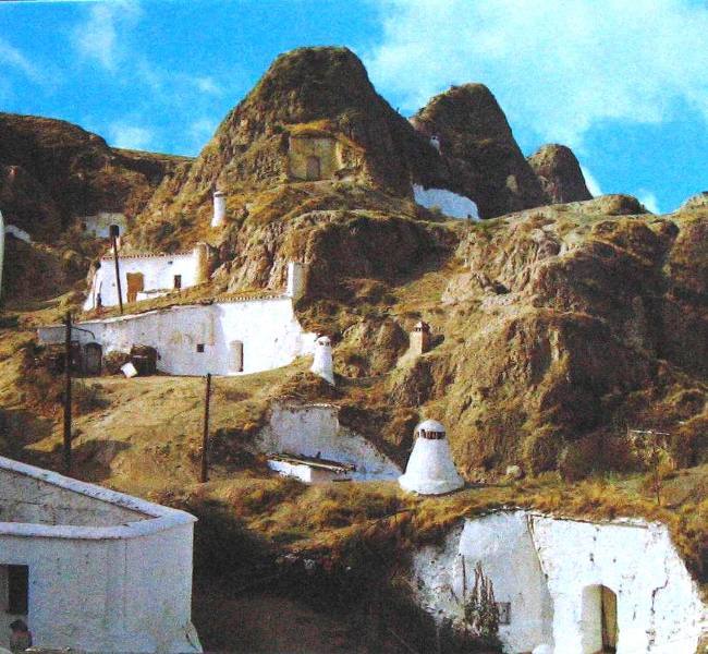 cave houses in spain. Cave houses in Guadix