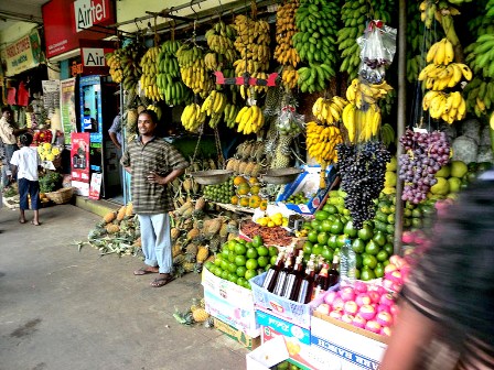 Kandy market Sri Lanka