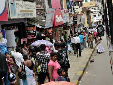Streets of Kandy Sri Lanka