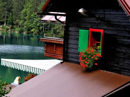 Lake Fusine hut - Italy