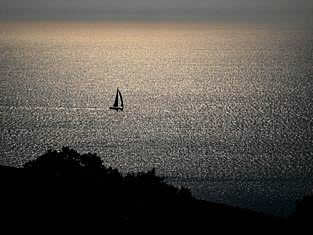 Sailling around Mali Losinj Island Croatia