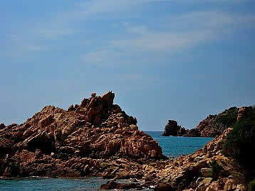 Un real coast of Marina di Gairo   - Sardinia