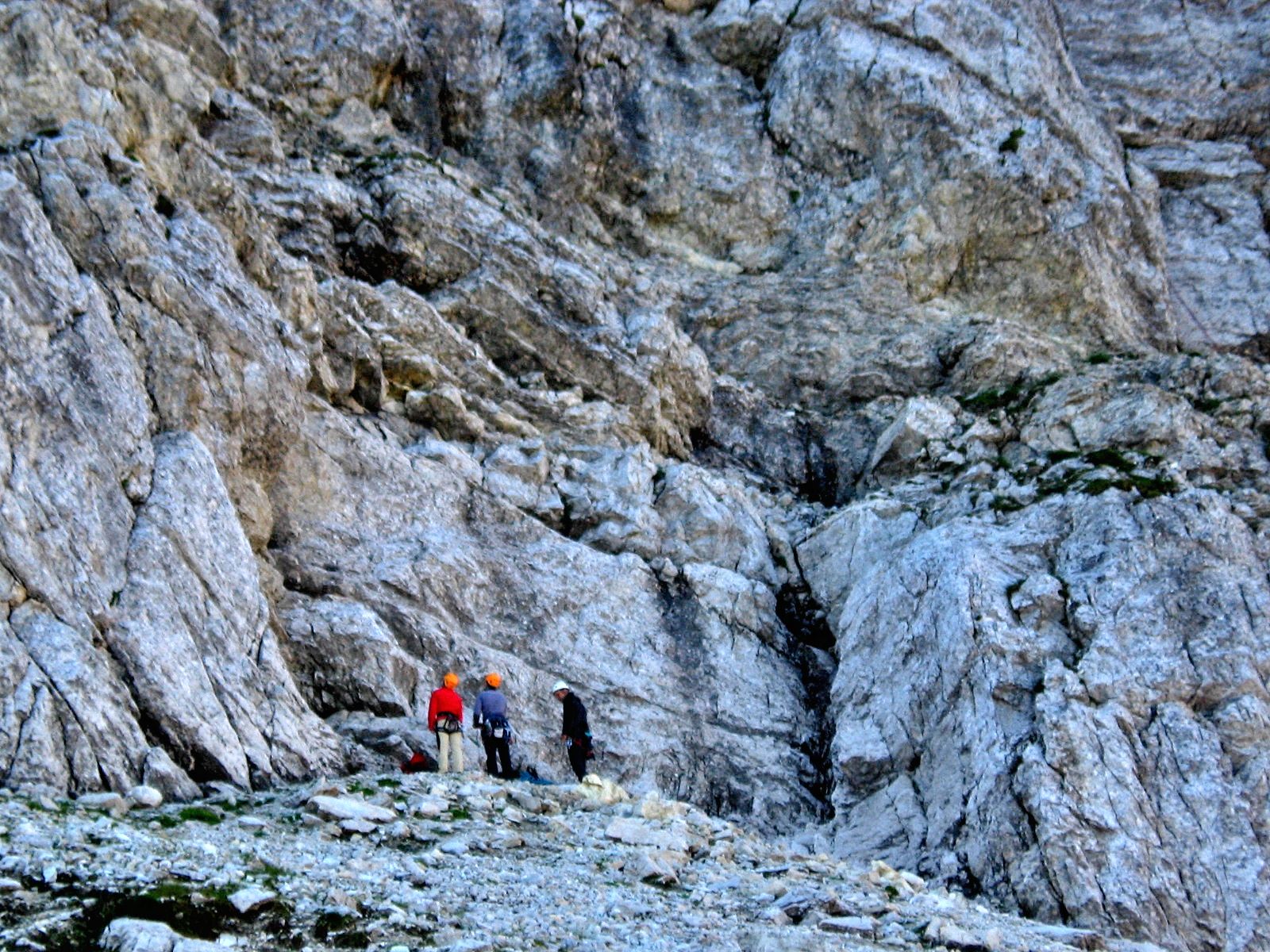 Climb to the alpine route Nad Sitom Glava (2087m) next to Mt. Mala Mojstrovka - Slovenia 