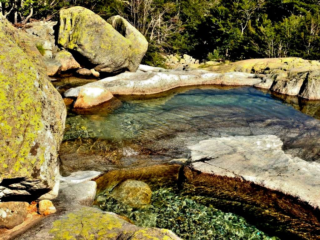 Stream pools of Cascade des Anglais - Corsica