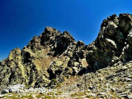 Mount d'Oro from north- Corsica