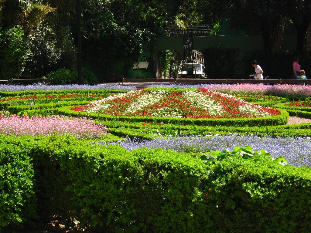 Walking in the shadow of gardens and parks in Opatija - Croatia 
