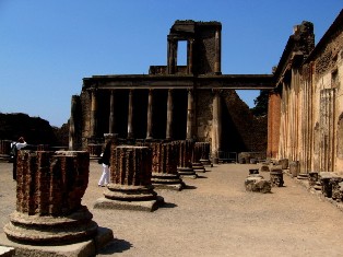 The Basilica is a  building which held Pompeii - Ancient Pompeii - Italy
