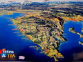 Relief map of Istria - Croatia