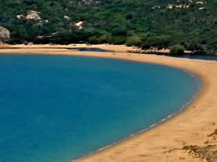 Erbaju beach Corsica