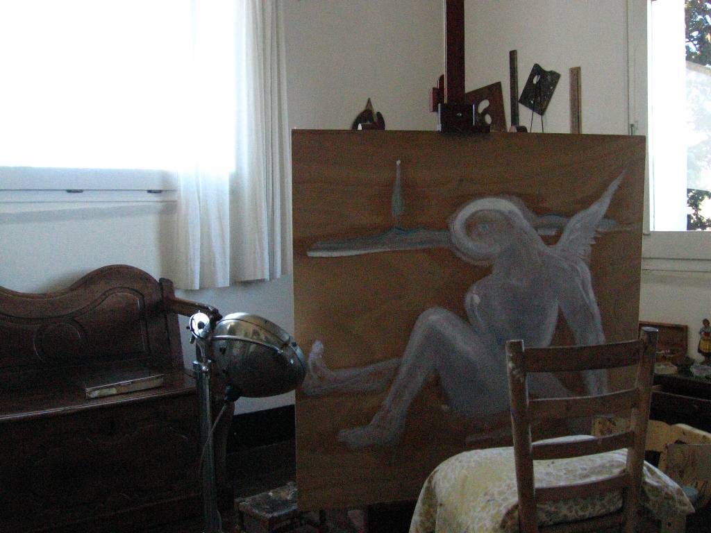 Art room of Dali's house in Port Ligat - Spain 
