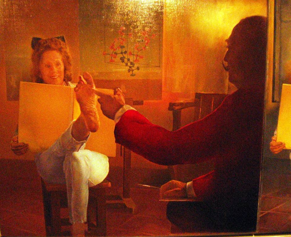 Salvador Dali and Gala paintings, Spain 