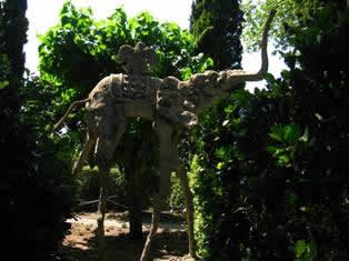 Dali Elephant sculpture Pubol