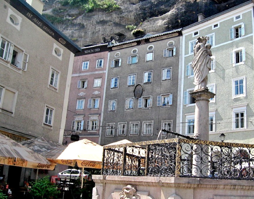 The name Salzburg means "Salt Castle" - Austria