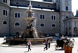 Salzburg square  - Austria