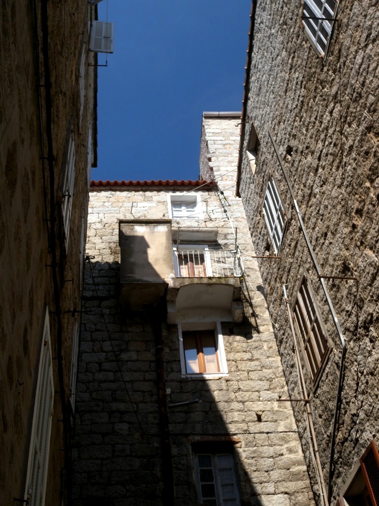 Sartene stone buildings - Corsica 