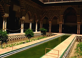 Seville - inside Alcazar