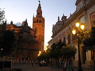 Seville cathedral  tower