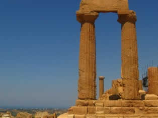 Greek ruins in Agrigento -  Sicily