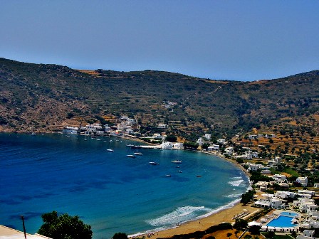 Sifnos-Vathy beach