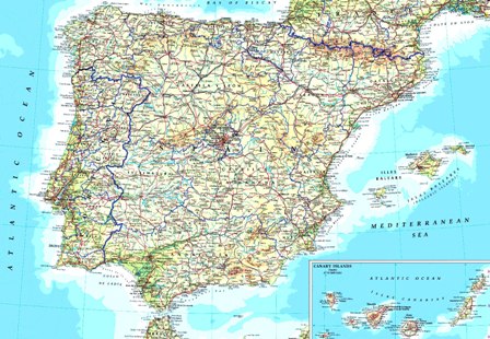 Free road map of Croatia - Istria
