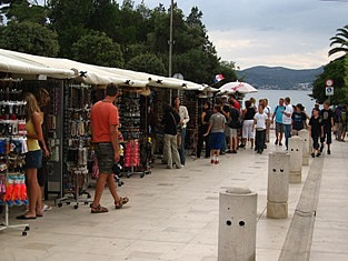 Centre of old town Zadar
