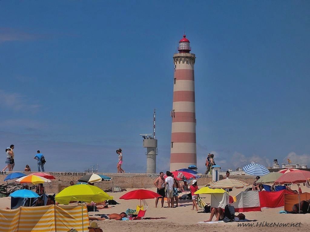 Aveiro Light Located on the south side of the entrance to the Ria de Aveiro, also known as Barra Light, is an active lighthouse in Aveiro - Portugal